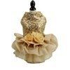 Dog Clothes Pet Wedding Dress (Option: Gold-XS)